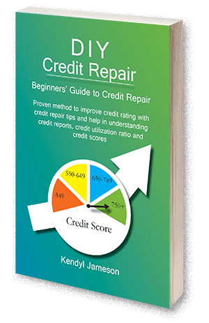 DIY Credit Repair book by Kendyl Jameson.