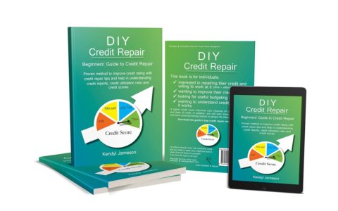 DIY Credit Repair Book in paperback and ebook by Kendyl Jameson